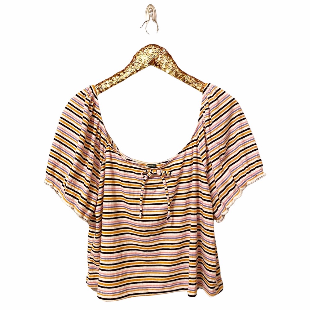 Y2K Wild Fable Target MultiColor Crop Top